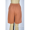 Short orange cool pour femme